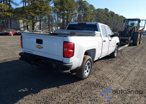 2017 Chevrolet Silverado 1500 Wt z USA, uszkodzony, nr VIN 1GCRCNEH4HZ151814
